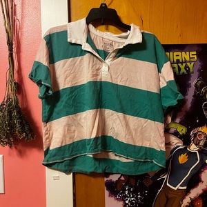 Arizona Jean Co. Junior’s Cropped Polo